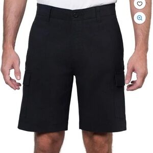 WEARFIRST Men’s Black Cargo Shorts